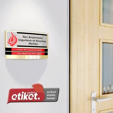 İç Mekan Kapı İsimlikleri - Görsel 3