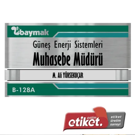 İç Mekan Kapı İsimlikleri - Görsel 6