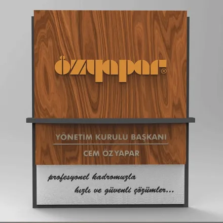 Kapı Giriş Tabela - Görsel 2