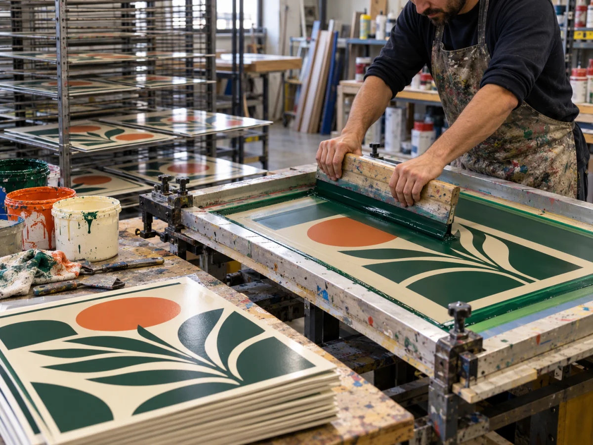 Serigrafi Baskı - Görsel 8
