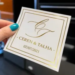 Altın Yaldız Sticker