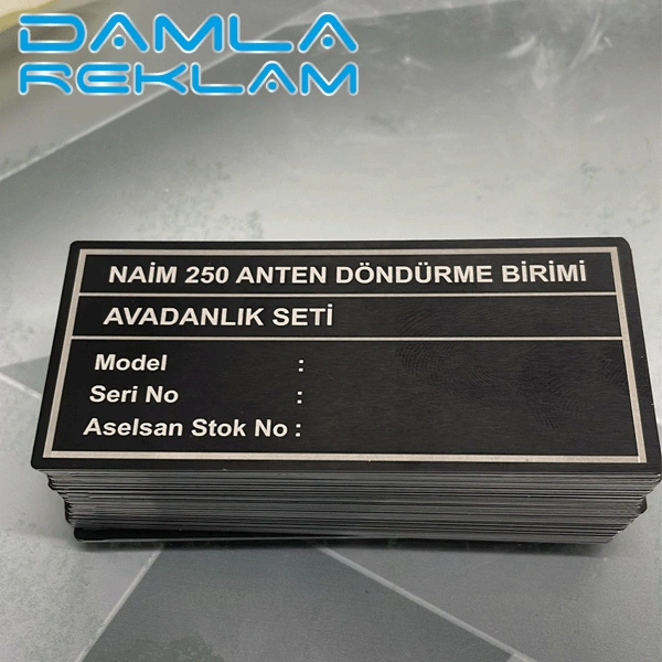 Ağrı Eloksallı Fiber Lazer Kazıma - Görsel 3