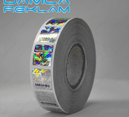 İstanbul Hologram Numaratör Etiket - Görsel 1