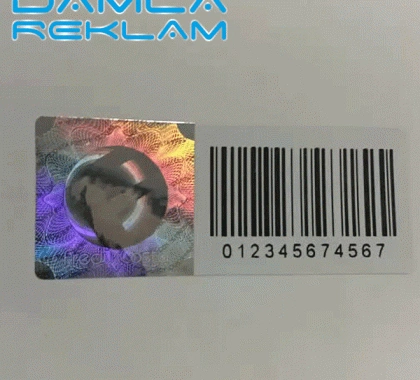 İstanbul Hologram Numaratör Etiket - Görsel 2