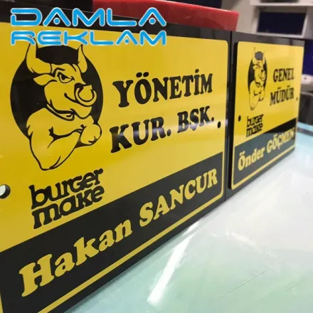 Kapı Giriş Tabelası - Görsel 4