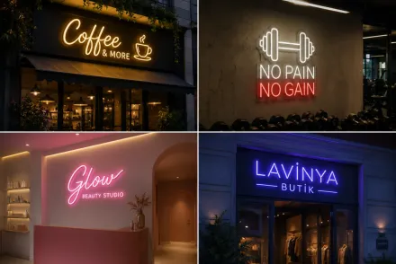 Neon Led Tabela - Görsel 6