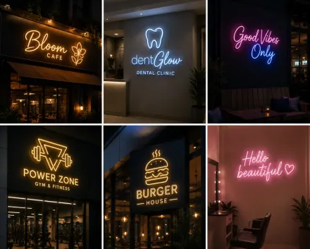 Neon Led Tabela - Görsel 8