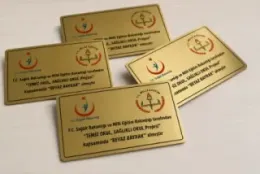 Pirinç Metal Etiket