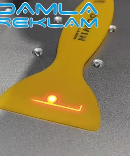 Plastik Lazer Markalama Kazıma - Görsel 6