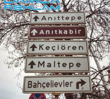 Sokak – Cadde Levhaları - Görsel 1
