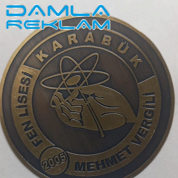 Hakkari Zamak Döküm Etiket - Görsel 1